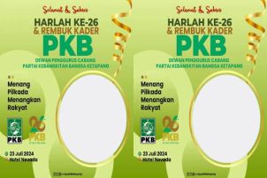Hijaukan Media Sosialmu! Rayakan Semangat PKB 2026 dengan Twibbon Keren dari RajaFrame.com