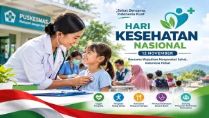 Hari Kesehatan Nasional 2026: Saatnya Wujudkan Hidup Sehat, Bangun Masyarakat Kuat dan Indonesia Lebih Hebat!